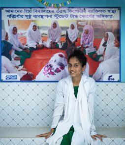 SET UP 1 ADOLESCENT AND HYGIENE CORNER